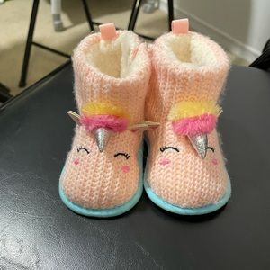 Unicorn Knit Boots
